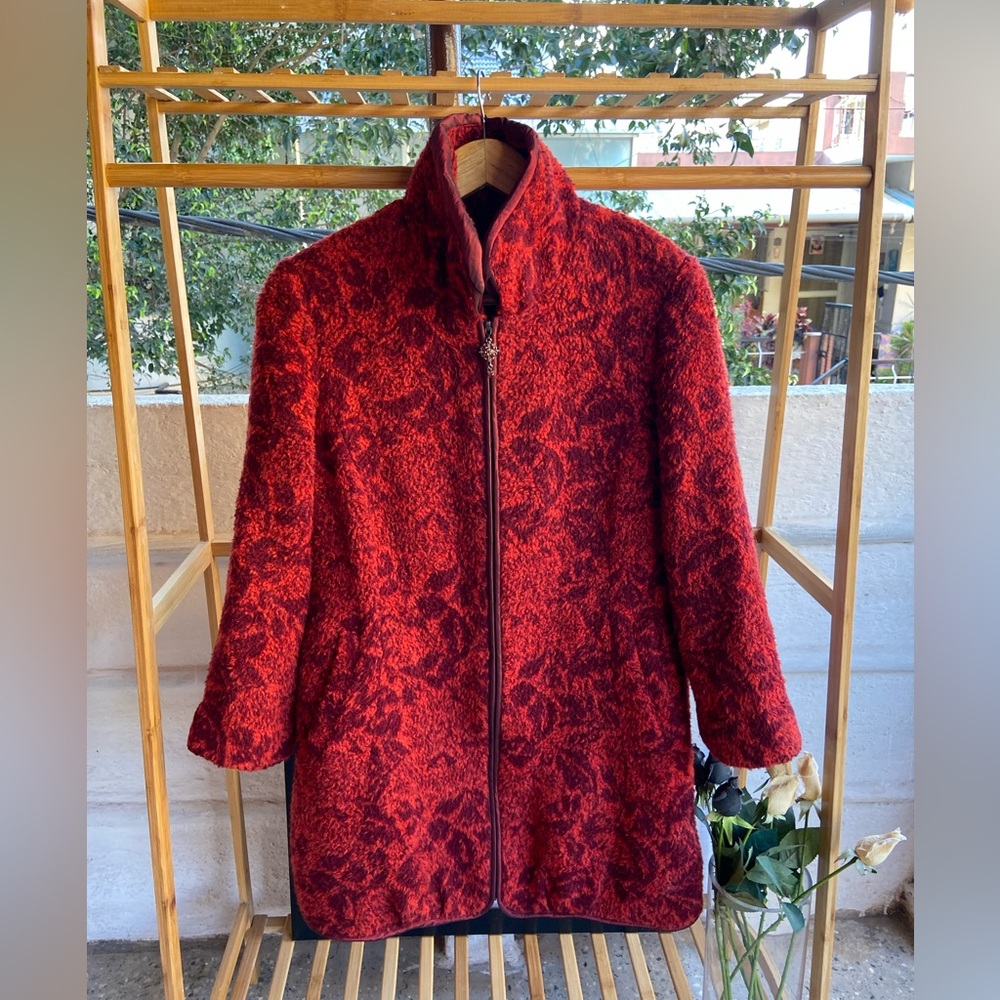 Warm Wool Coat. Size - M - Picture 5 of 12